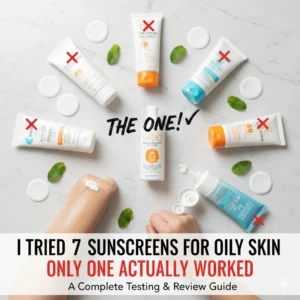 sunscreen or oily skin
