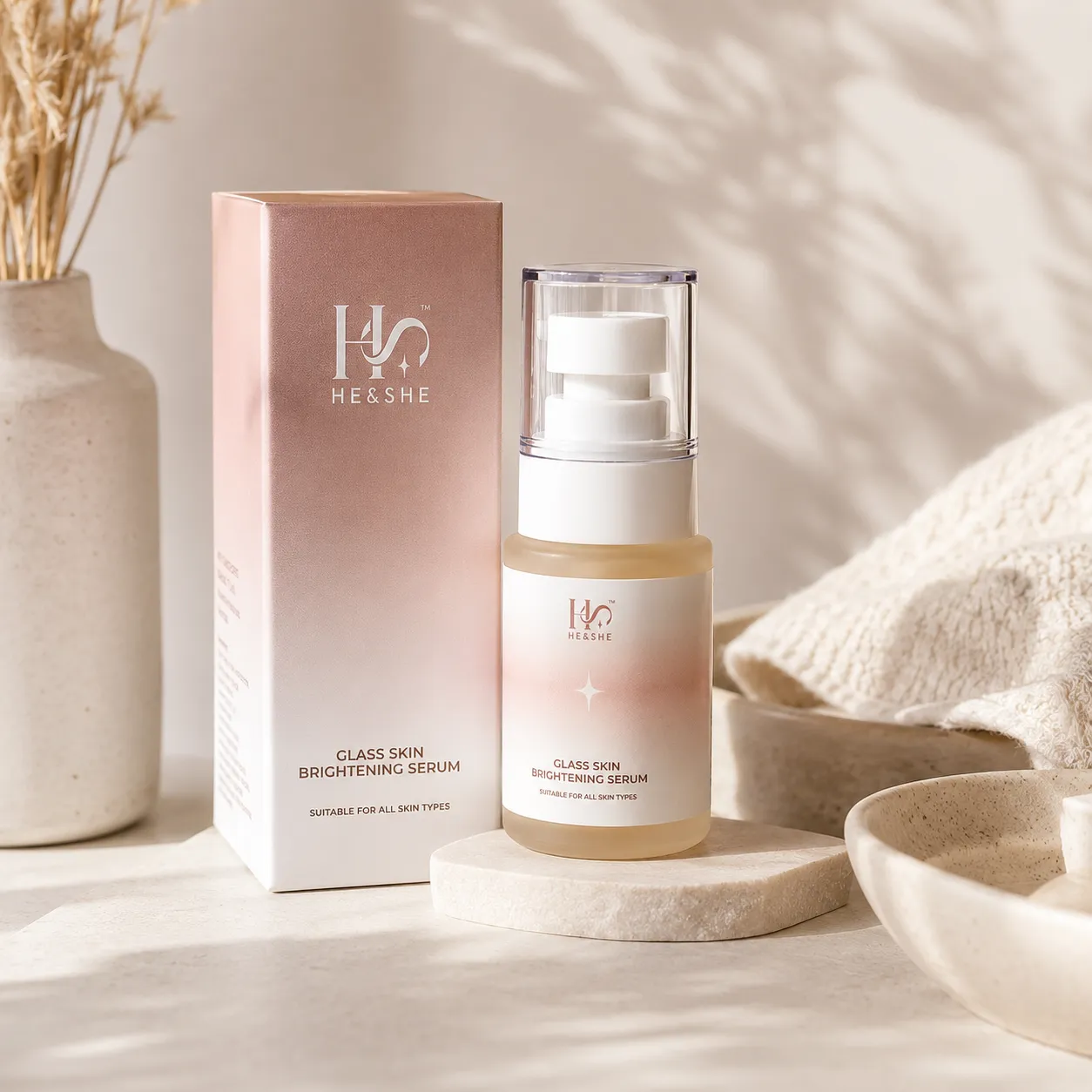 Best sunscreen for sensitive skin in summer heat displayed on a bathroom shelf